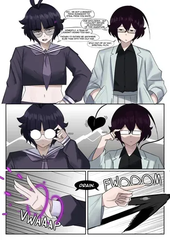 [EmmArrSus] Keiko and Tomiko Halloween Comic manga cover
