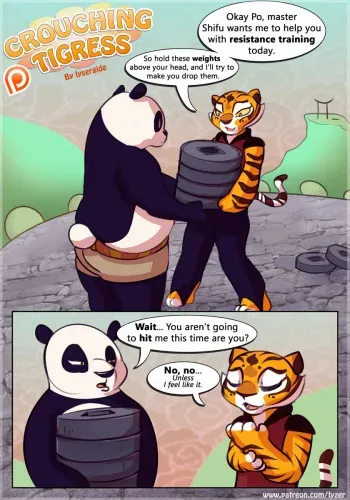 [Lysergide] Crouching Tigress (Kung-Fu Panda) manga cover