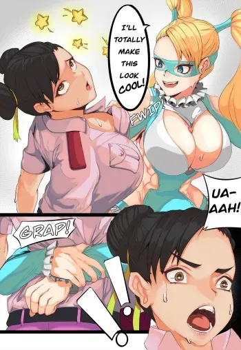 [Kkun88] Bearhug - Rainbow Mika x Chun-Li (Street Fighter) [English] manga cover