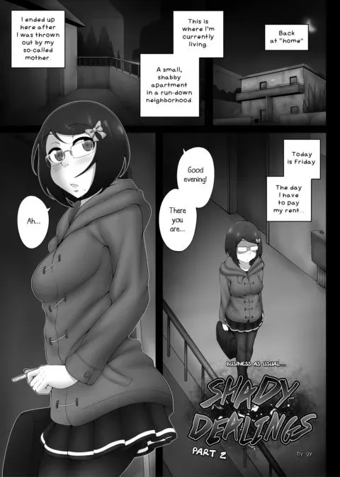 Shady Dealings Chapter 2 manga cover