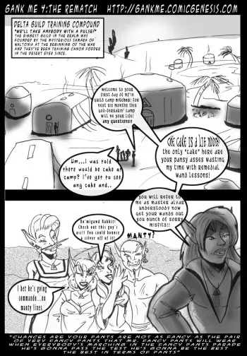 [Moondai] Gank Me 4: The Rematch (World of Warcraft) manga cover