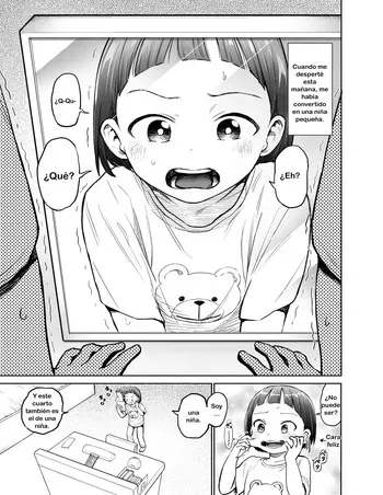 [Shizuma no Ie (Shizuma)] Asa Okitara TS Loli ttete ~Les Sex made Yaretan daga~ | Cuando me desperté por la mañana, pude hacer TS e incluso tener experimentar el sexo lesbico [Spanish] [TF Scans] manga cover