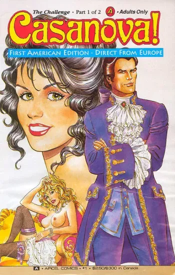 [Ricard] Casanova! The Challenge Part 1 of 2 A manga cover