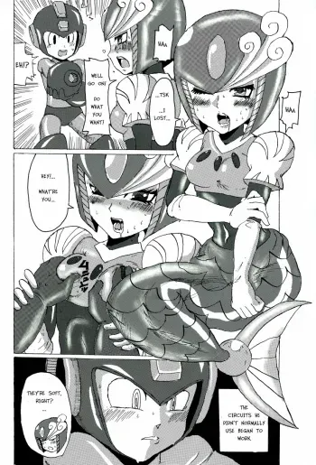 Megaman & Splashwoman manga cover