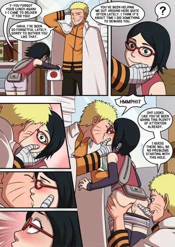 [Incognitymous] Naruto - Naruto X Sarada (English) manga cover