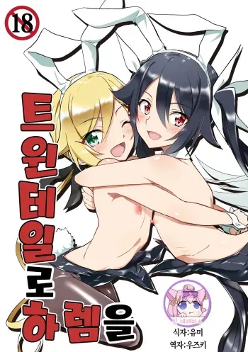 [Engoutenma (yuto)] Twintail de Harem o | 트윈테일로 하렘을 (Ore, Twintail ni Narimasu.) [Korean] [팀☆데레마스] [Digital] manga cover