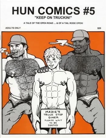 [The Hun] #5 Keep On Truckin manga cover