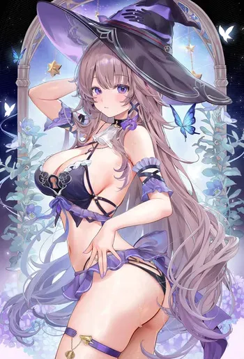 [Machi] The Herta💜Swimsuit (Honkai: Star Rail) manga cover