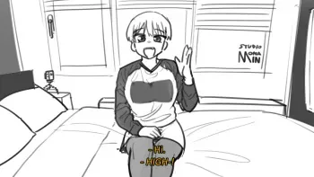 [Monamin] Uzaki-chan Wants to Hang Over! manga cover