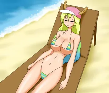 [LoveMakin] Lucoa x Shouta comic (Kobayashi-san-chi no Maid Dragon) manga cover