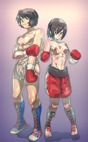 [pixiv & twitter] ヴァイネント boxing artworks manga cover