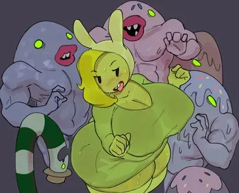 [Cadslime] Sticky sweetness! (Adventure Time) manga cover