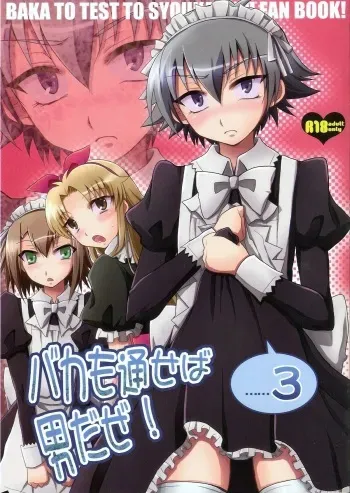 (Shota Scratch 14) [HEATWAVE (Yuuhi)] Baka mo Tooseba Otoko daze! 3 (Baka to Test to Shoukanjuu) manga cover
