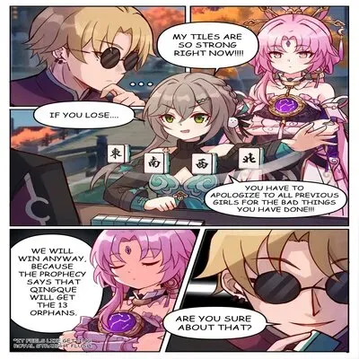 Fu Xuan and Qingque [Doujinshi] manga cover