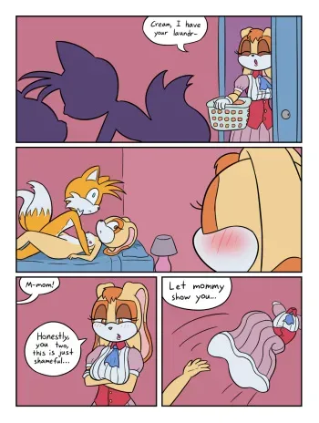 [Loshon] Vanilla, Tails, and Cream (Sonic the Hedgehog) manga cover