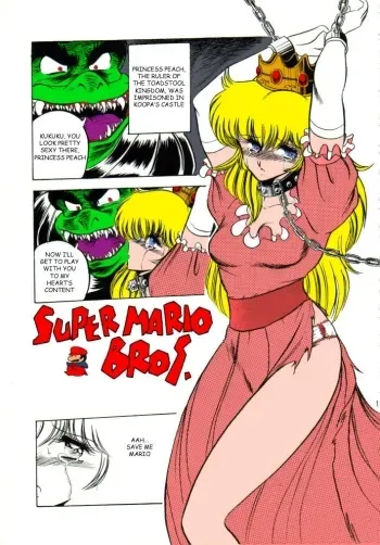 Horikawa Gorou Super Mario Chapter 1 English Full Color manga cover