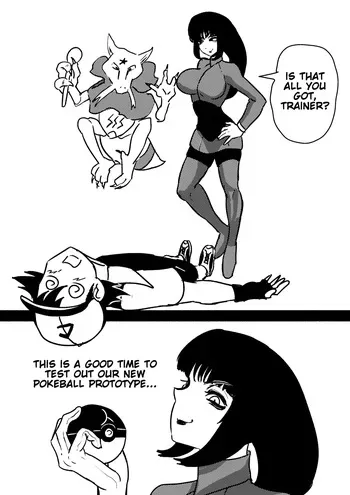[shoulder enjoyer] Sabrina Vore (Pokémon) manga cover
