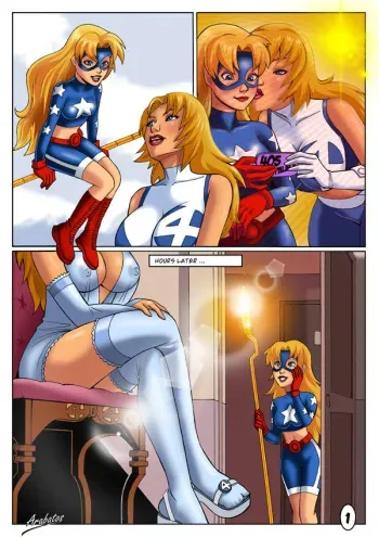 [Arabatos] Star Girl (Fantastic Four, Justice League) manga cover