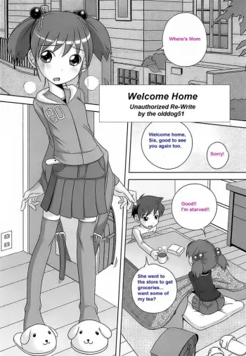 Welcome Home 2 manga cover