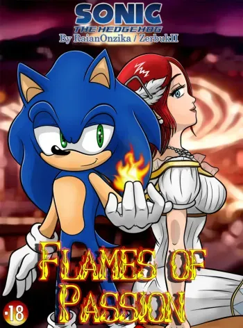 [RaianOnzika (ZerbukII, Cylia-The-Antelope) ] Sonic 06 - Flames of Passion [WIP] manga cover