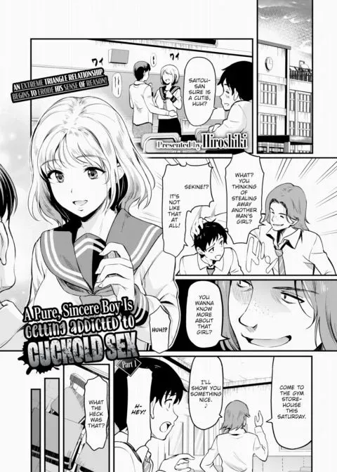 A Pure, Sincere Boy is Getting Addicted to Cuckold Sex ~Part 1~ manga cover