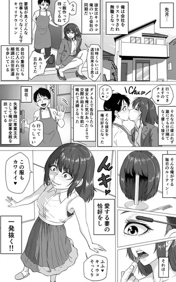 [ebikitaro] Transvestite househusband manga cover