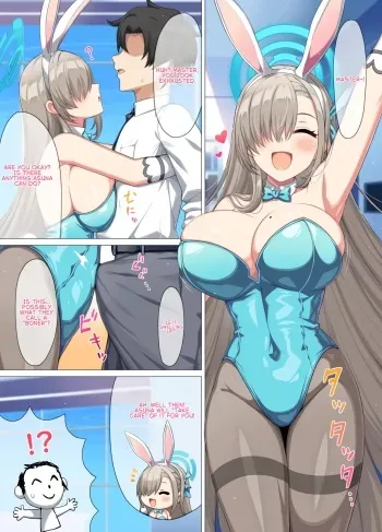 Lovey-dovey time with Asuna manga cover