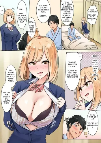 Kioku Soushitsu ni Natta Otoko Tomodachi ni Kanojo no Furi shichau Onnanoko no Hanashi | A Girl Pretending to be the Girlfriend of Her Friend Who Lost His Memories manga cover