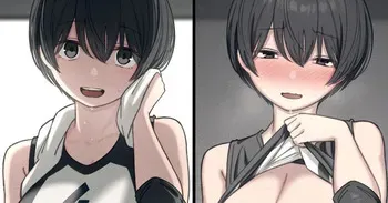 [煙ハク] バレー部ショートちゃん manga cover