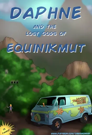 [UberMonkey] Daphne and the lost gods of Equinikmut manga cover