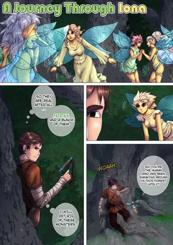 [Kibate] A Journey Through Iona manga cover