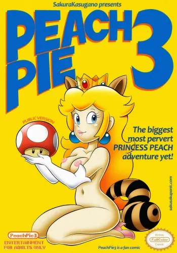 [SakuraKasugano] PEACH PIE 3 (Super Mario Bros., The Legend of Zelda) manga cover