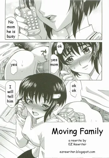 Moving Family manga cover
