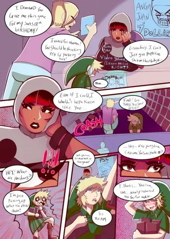 [crowman97] Hijab Gamestop GF manga cover