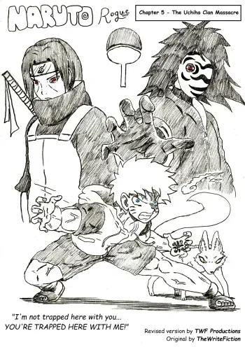 Naruto:Rogue - Chapter 5 - the Uchiha Clan massacre manga cover