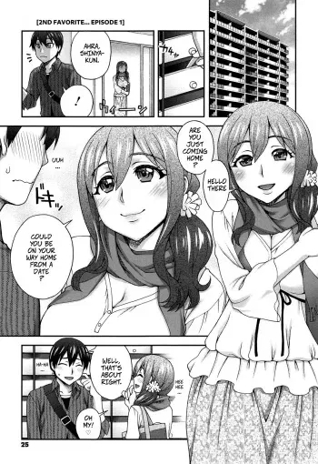 My Second Favorite Person 1 manga cover