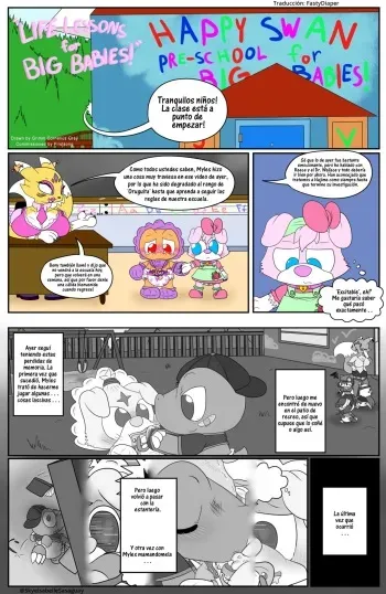 [LifeWithHajime] Lección de Vida para Grandes Bebés! de Piggy //Parte 1// (Comic ABDL +18) manga cover
