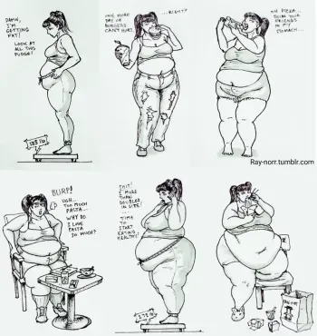 [Ray-Norr] The Weight Gain of Jenny Weng [Ongoing] manga cover