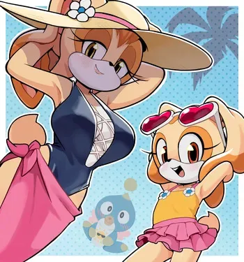 [Bunguy] Vanilla and Cream (Sonic the Hedgehog) manga cover