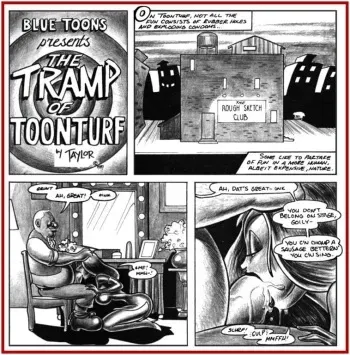 Tramp of Toon Turf manga cover