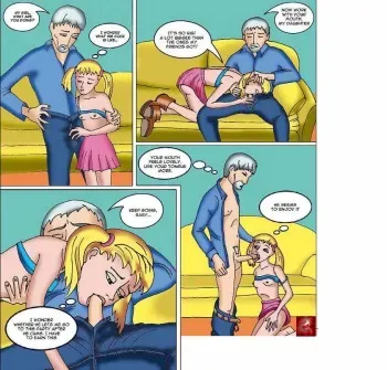 [Incest ] I want to go on party... But my father won`t let me manga cover