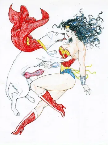 [Ksennin] Wonder Woman and Krypto the Superdog manga cover