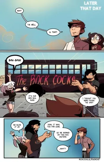 [Brad & Leslie Brown] The Rock Cocks - Track 9: Bad Vibes [English] manga cover