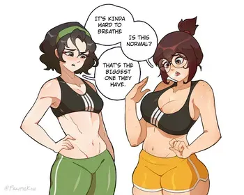 [Frantic] Gym Friends (Monster Hunter World) manga cover