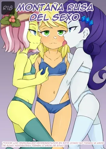 (OozutsuCannon) Montaña Rusa del Sexo (My little pony) manga cover