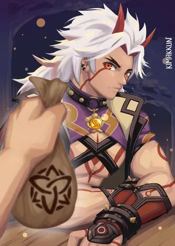 [kimakkun] A 5000 Mora Job [Textless] manga cover