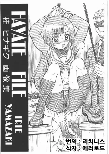 (C77) [RAT TAIL (IRIE YAMAZAKI)] HAYATE FILE Katsura Hinagiku Gazoushuu (Hayate no Gotoku!) [Korean] [리치니스] manga cover