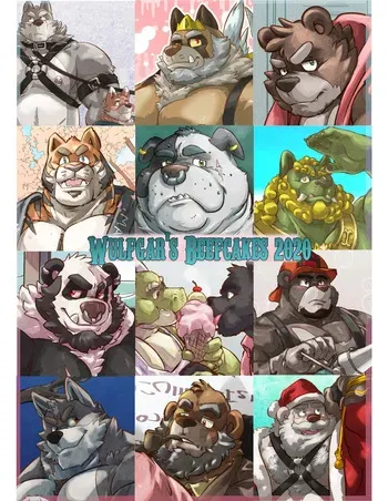[Mark Wulfgar] Wulfgar's Beefcakes 2020 manga cover