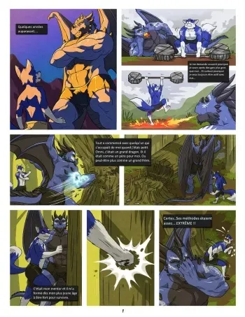 [WFA] Black and Blue II (french) manga cover