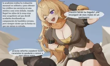 [100wang] Yang Solo Mission (RWBY) [Spanish] manga cover
